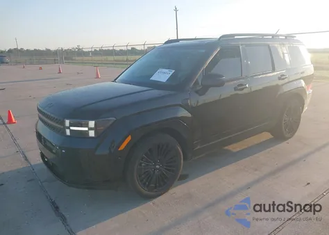 2025 Hyundai Santa Fe Hybrid Calligraphy from USA, damaged, VIN 5NMP54G11SH024249